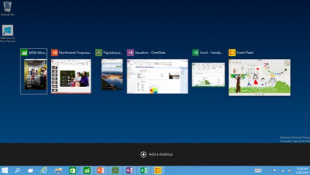 Windows 10 Floating Apps