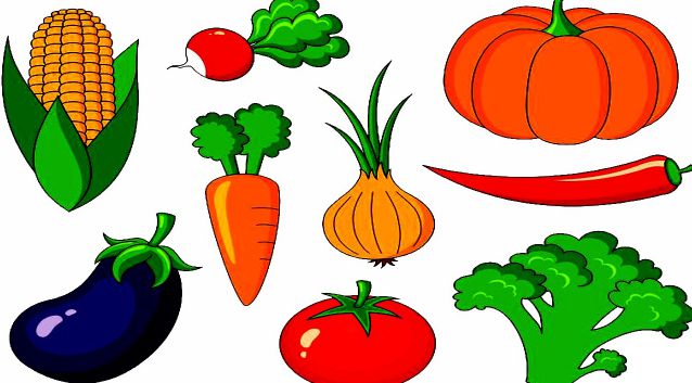 Vegetables names in Hindi and English with pictures