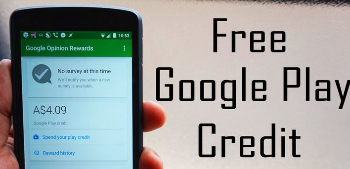 How to Get Free Google play credit