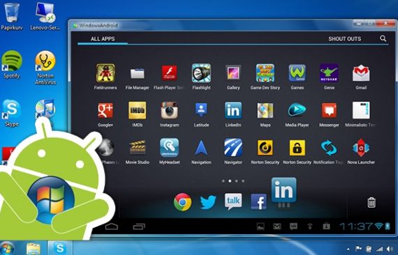 Android Emulator for PC Mac 